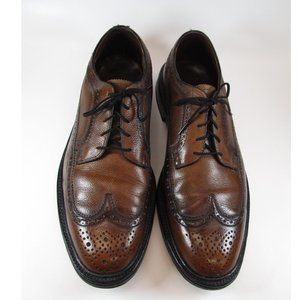 Nunn Bush Brown Longwing Oxford Brogue sz 11D